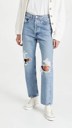 Best Sale ???? AGOLDE Mid Rise Loose Fit 90's ???? Jeans Wander ????