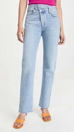 Cheapest ✨ AGOLDE Crisscross Straight Legged ???? Jeans Dimension ????