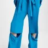 Buy ???? A.W.A.K.E. MODE Wide Leg Trousers With Slits Blue ✔️ -Vince shop awake302781a569 1666380429523 2 0. UX540 . QL90
