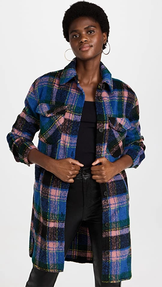 Wholesale ???? BLANKNYC The Comeback Plaid Long Shacket ???? 3 Wholesale ???? BLANKNYC The Comeback Plaid Long Shacket ????