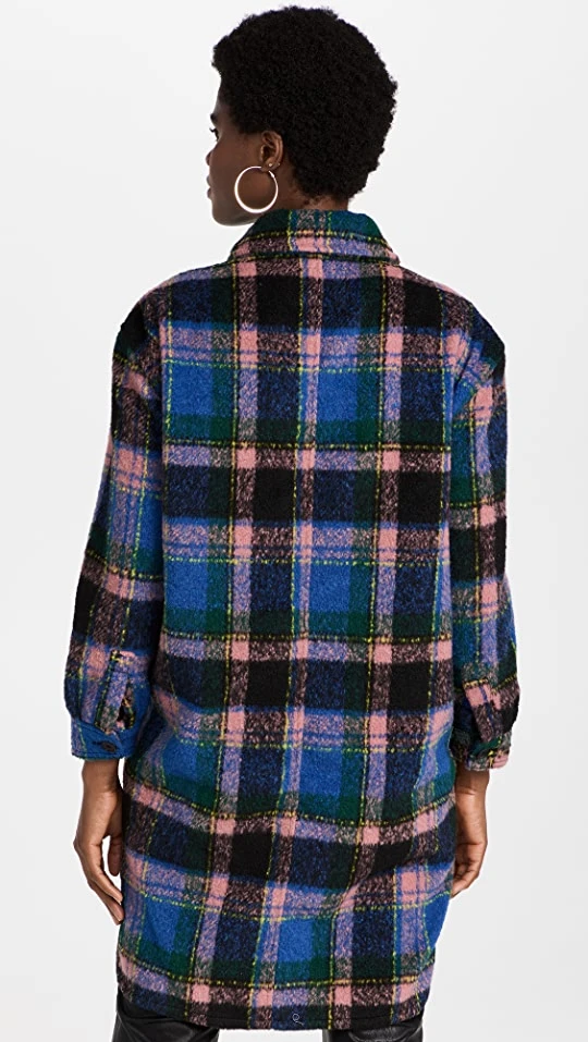 Wholesale ???? BLANKNYC The Comeback Plaid Long Shacket ???? 4 Wholesale ???? BLANKNYC The Comeback Plaid Long Shacket ???? - Image 2