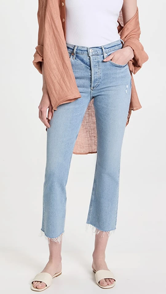 Best Pirce ✔️ Citizens Of Humanity Isola Cropped Boot ???? Jeans Blue Moon ???? 3 Best Pirce ✔️ Citizens Of Humanity Isola Cropped Boot ???? Jeans Blue Moon ????