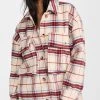 Brand new ???? English Factory Plaid Shacket Maroon Combo ???? -Vince shop efact3073052169 1663613893748 2 0. UX540 . QL90