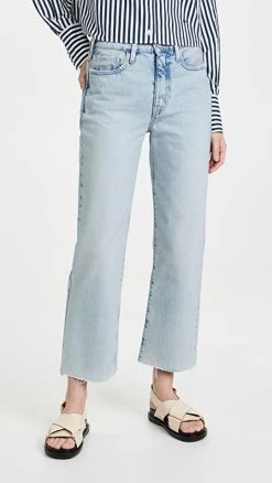 Buy ⌛ FRAME Le Jane Crop ???? Jeans Luster ????