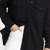 Coupon ???? Good American Essentials Fleece Shacket Black001 ????