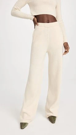 Coupon ???? Victor Glemaud Knit Pants Pearl ????