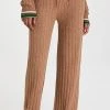 Cheap ✨ MONROW Sweater Rib Lounge Sweatpants Camel ????