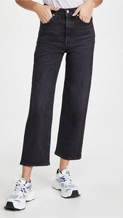 Discount ???? Levi's Ribcage Straight Ankle ???? Jeans Feelin Cagey ????