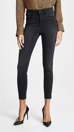 Best Sale ???? L'AGENCE Margot ???? Jeans Graphite ????