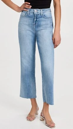 Cheap ???? L'AGENCE Wanda Crop Wide Leg ???? Jeans Highland ????