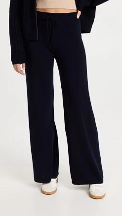 Best deal ???? LISA YANG Sofi Cashmere Trousers Navy ????