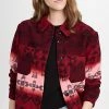 Wholesale ???? Scotch & Soda Jacquard ???? Shirt Jacket Aztec Red Ochre ????