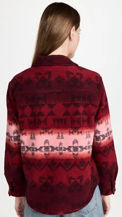 Wholesale ???? Scotch & Soda Jacquard ???? Shirt Jacket Aztec Red Ochre ???? -Vince shop maisn212961e103 1665755563274 2 0. UX540 . QL90