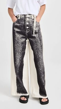 Best Pirce ???? MM6 Maison Margiela 5 Pocket ???? Jeans Black ????