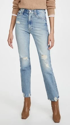 Best reviews of ???? MOTHER High Waisted Rider Skimp The Confession ????