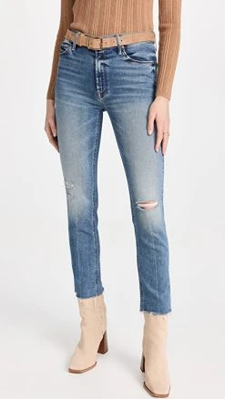Budget ???? MOTHER The Mid Rise Dazzler Ankle Fry ???? Jeans Going In Circles ????