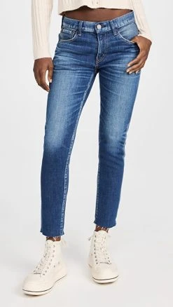 Cheapest ???? MOUSSY VINTAGE MV Warren Skinny ???? Jeans Blue ????