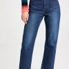 Coupon ???? MOUSSY VINTAGE Capac Wide Straight Cropped ???? Jeans Blue ????