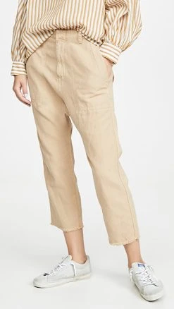 Buy ???? Nili Lotan Luna Pant Desert Sand ????