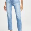 Best Sale ⌛ PAIGE Cindy ???? Jeans With Destroyed Hem Mel ????