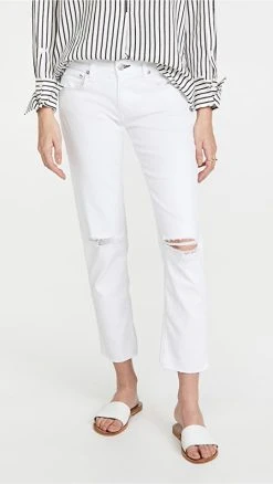 Cheapest ???? Rag & Bone Ankle Dre Jean White ????