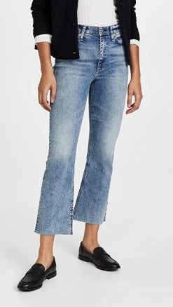 Best Pirce ???? Rag & Bone Nina High-Rise Ankle Flare ???? Jeans Pearl1 ????