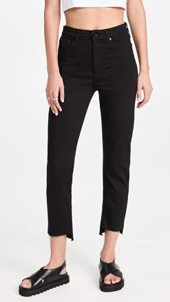 Brand new ❤️ Rag & Bone Nina High-Rise Ankle Cigarette ???? Jeans Black ????
