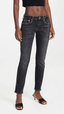 Best Sale ⭐ Rag & Bone Dre Low-Rise Slim Boyfriend ???? Jeans Fillmore ????