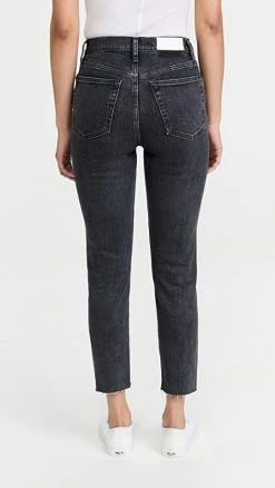 Top 10 ⭐ RE/DONE 90S High Rise ???? Jeans Stoned Noir ⌛ -Vince shop redon305731c794 1642617796839 2 0. UX540 . QL90