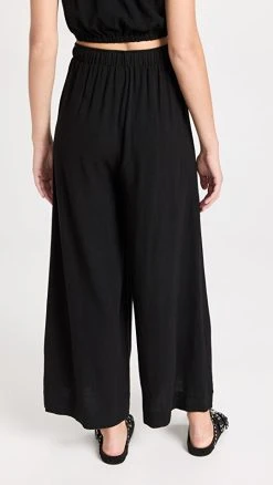 Deals ???? Rachel Pally Linen Lyric Pants Black ???? -Vince shop rpall407351071b 1659976283334 2 0. UX540 . QL90