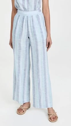 Budget ???? Splendid Golden Hour Pants Blue Multi Strap ????