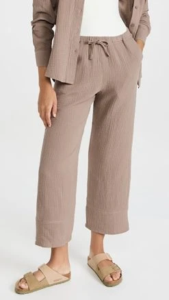 Hot Sale ???? Splendid Addie Gauze Pants Ash ????