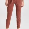 Flash Sale ???? Veronica Beard Jean Logan Straight Leg ???? Jeans With Tie Terracotta ⭐