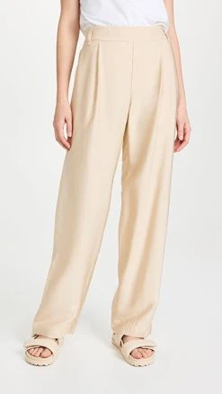 Flash Sale ???? Vince Straight Leg Pull On Pants Pale Sand ????