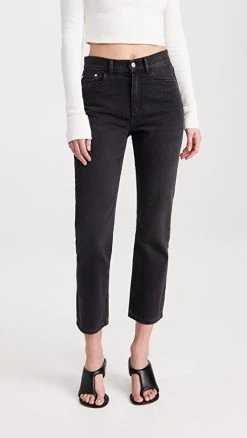 Cheapest ???? Wandler Carnation ???? Jeans Black Washed ????