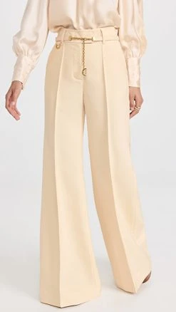 Flash Sale ???? Zimmermann Kaleidoscope Wide Leg Pants Macadamia ✨